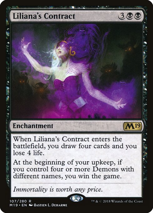 Liliana's Contract - M19 - 107
