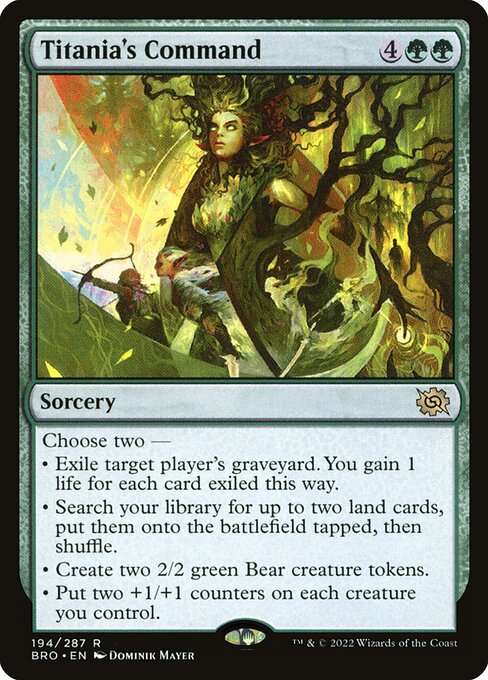 Titania's Command - BRO - 194