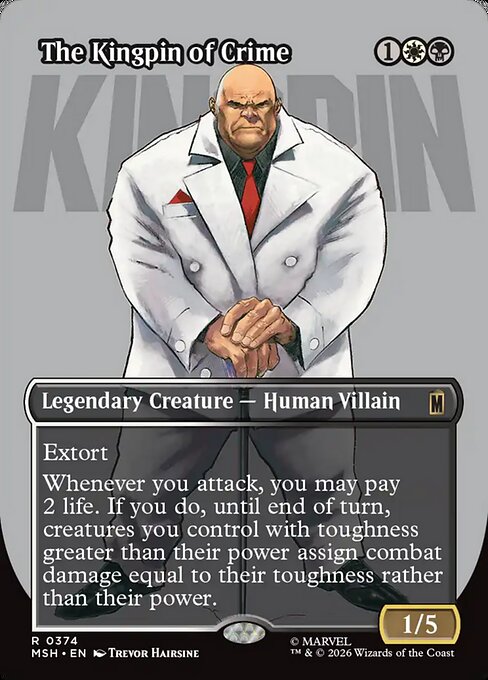 The Kingpin of Crime (Borderless) (0374) - MSH - 374