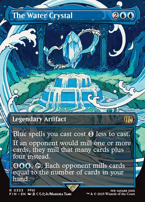 The Water Crystal (Borderless) - FIN - 333