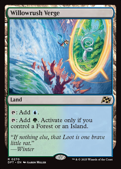 Willowrush Verge (Foil) - DFT - 270