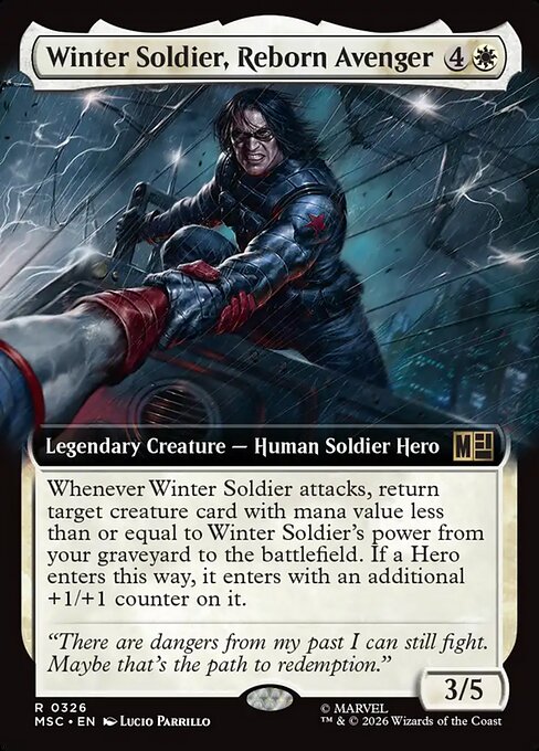 Winter Soldier, Reborn Avenger (Extended Art) - MSC - 326