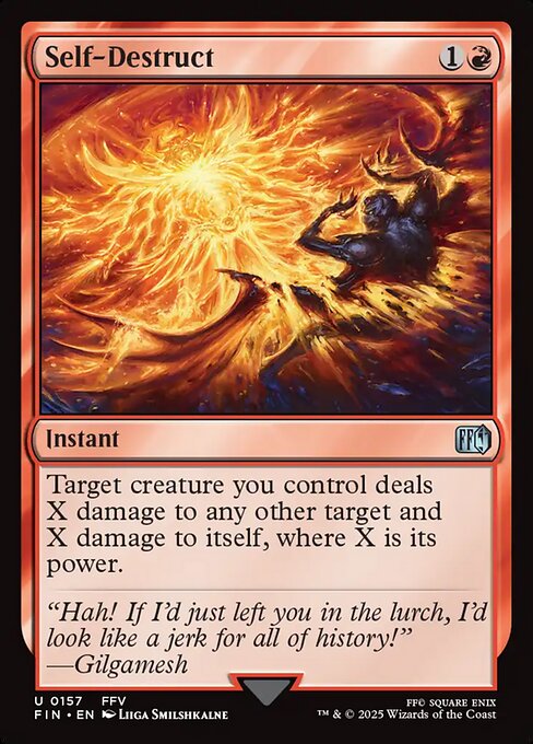 Self-Destruct - FIN - 157