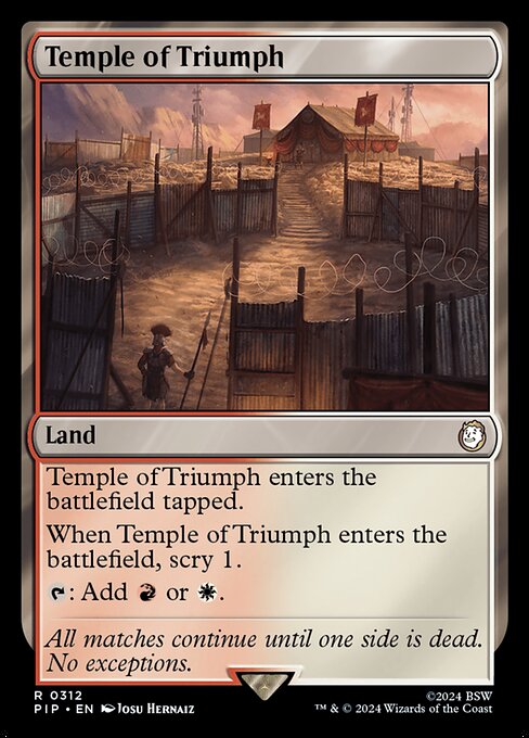 Temple of Triumph - PIP - 312