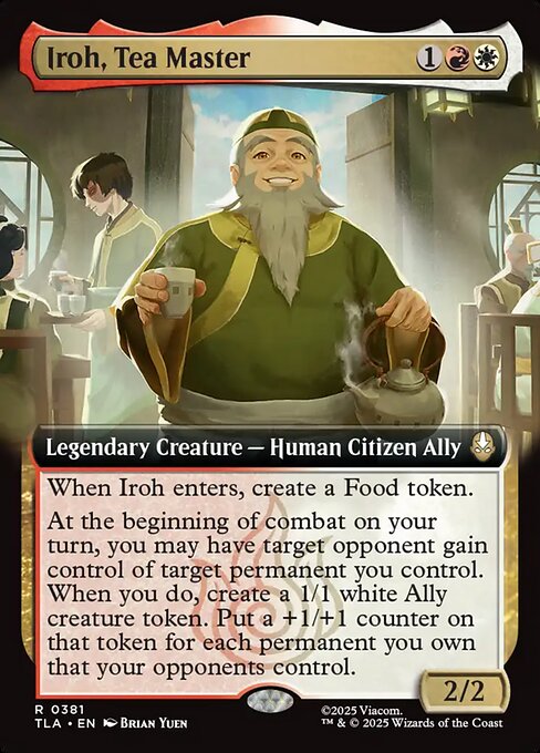 Iroh, Tea Master (Extended Art) - TLA - 381