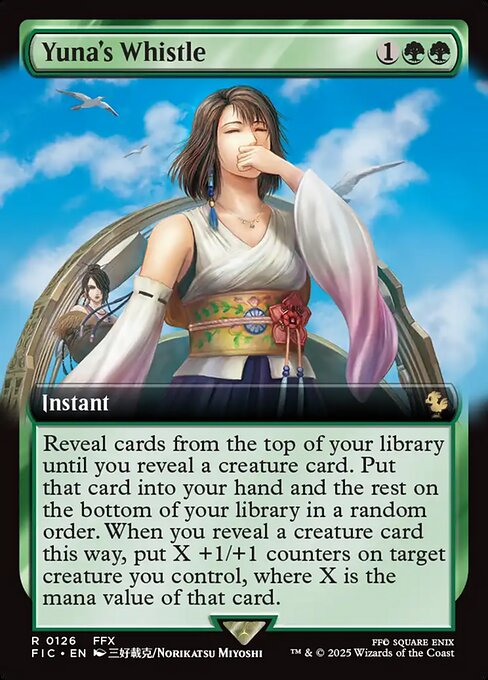 Yuna's Whistle (Extended Art) - FIC - 126