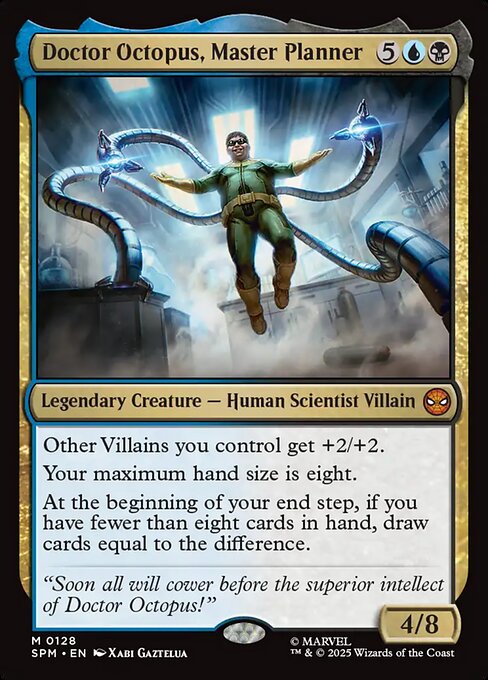 Doctor Octopus, Master Planner (Foil) - SPM - 128