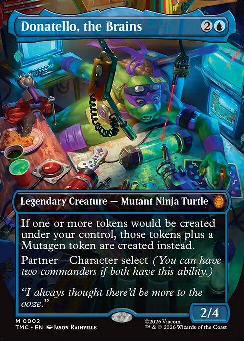 Donatello, the Brains (0002) (Borderless) - TMC - 2