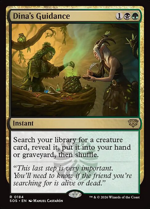 Dina's Guidance (Foil) - SOS - 184