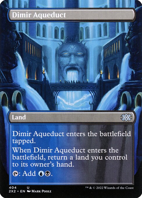 Dimir Aqueduct (Borderless) - 2X2 - 404