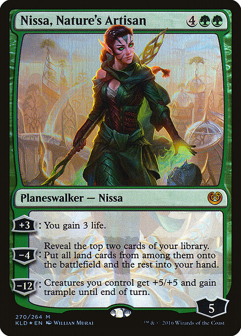 Nissa, Nature's Artisan (Foil) - KLD - 270