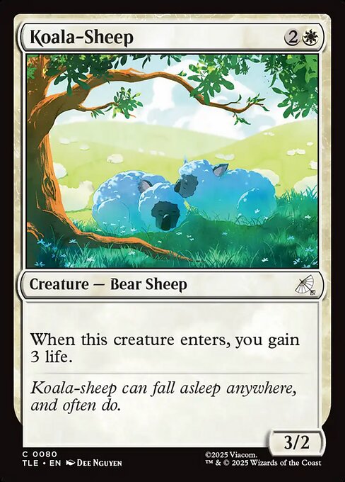 Koala-Sheep (Foil) - TLE - 80