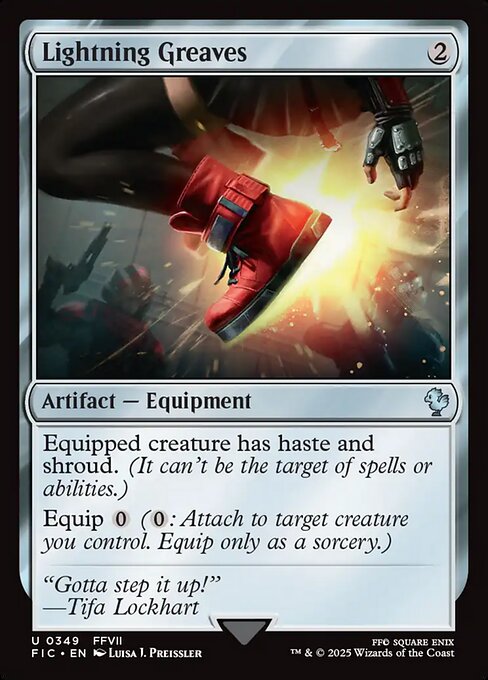 Lightning Greaves - FIC - 349