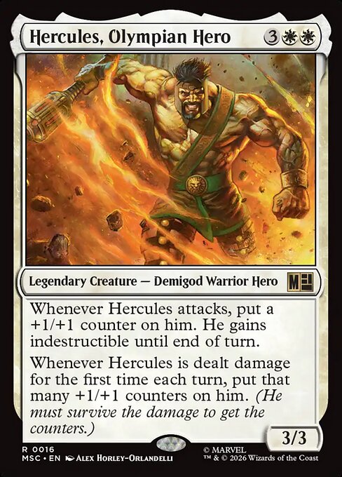 Hercules, Olympian Hero - MSC - 16