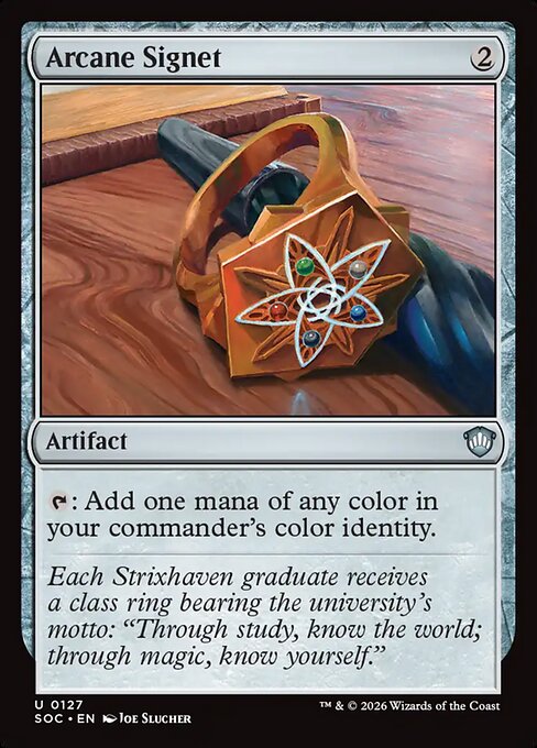 Arcane Signet - SOC - 127
