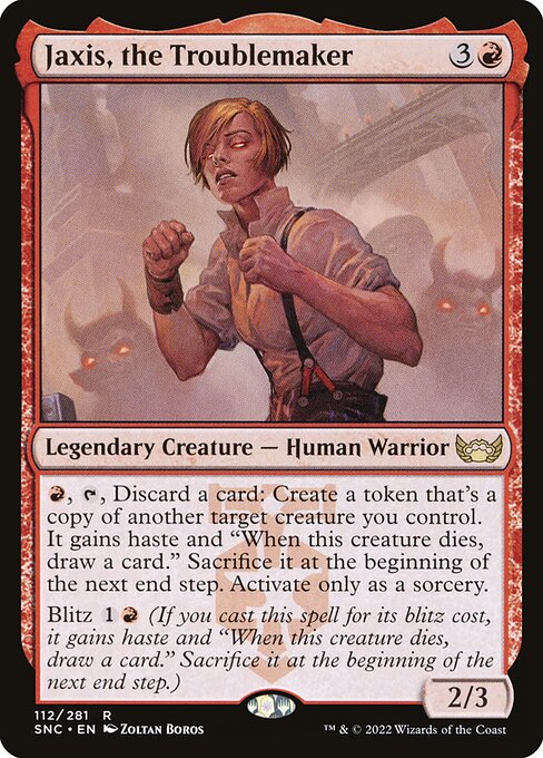 Jaxis, the Troublemaker - SNC - 112