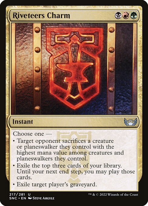 Riveteers Charm - SNC - 217