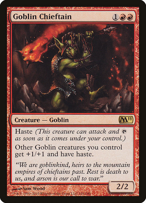Goblin Chieftain - M11 - 141