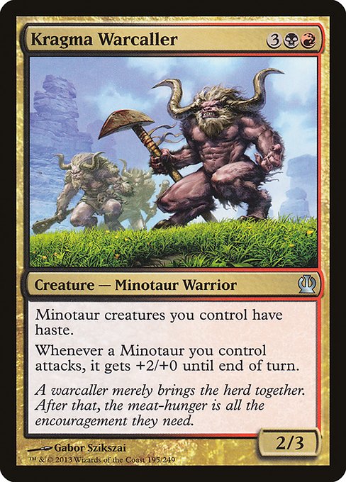Kragma Warcaller (Foil) - THS - 195