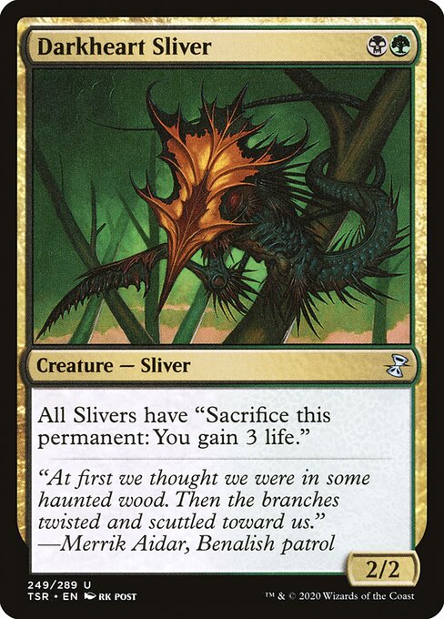 Darkheart Sliver - TSR - 249