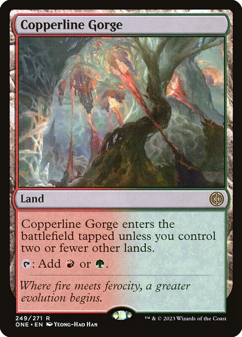 Copperline Gorge (Foil) - ONE - 249
