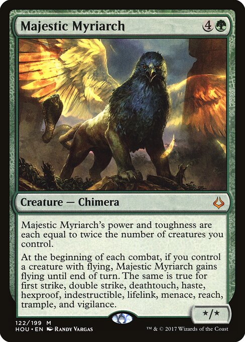Majestic Myriarch (Foil) - HOU - 122
