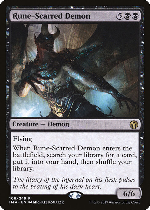 Rune-Scarred Demon - IMA - 106