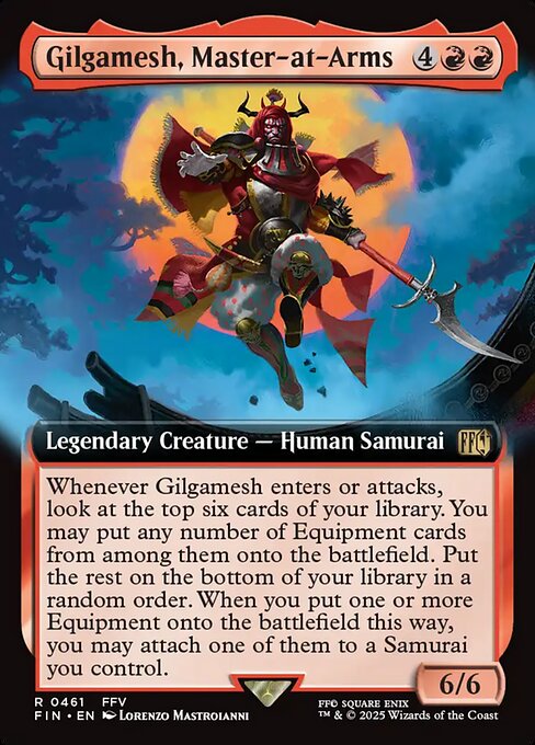 Gilgamesh, Master-at-Arms (Extended Art) - FIN - 461