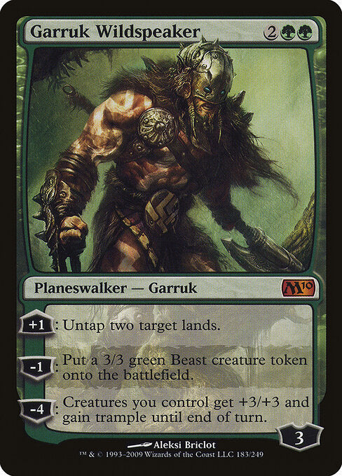 Garruk Wildspeaker - M10 - 183