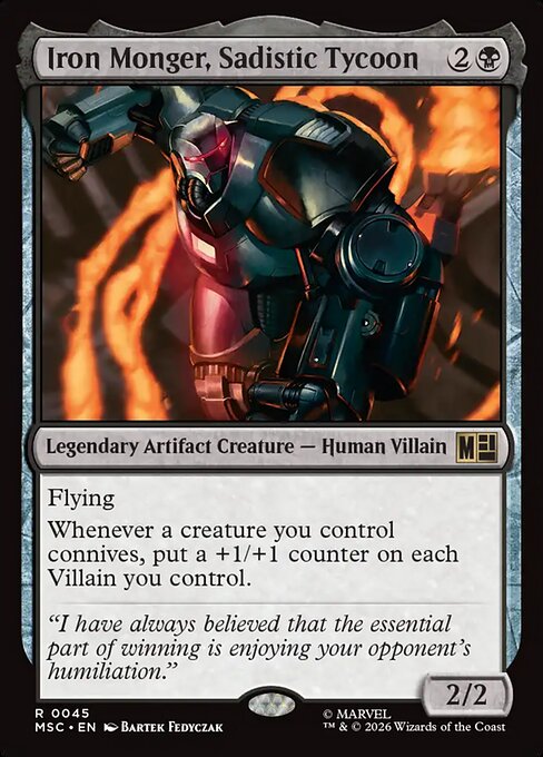 Iron Monger, Sadistic Tycoon - MSC - 45