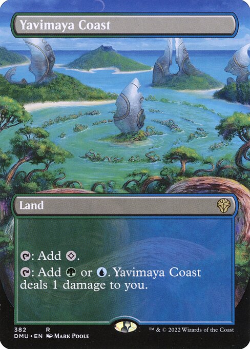 Yavimaya Coast (Borderless) - DMU - 382