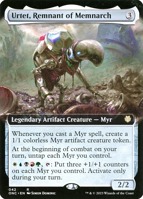 Urtet, Remnant of Memnarch (Extended Art) - ONC - 42