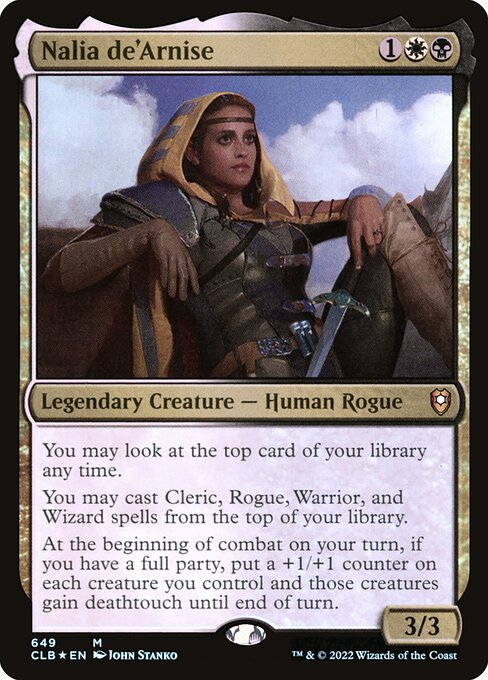 Nalia de'Arnise (Foil) - CLB - 649