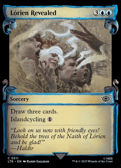 Lorien Revealed (Showcase Scrolls) (Foil) - LTR - 511