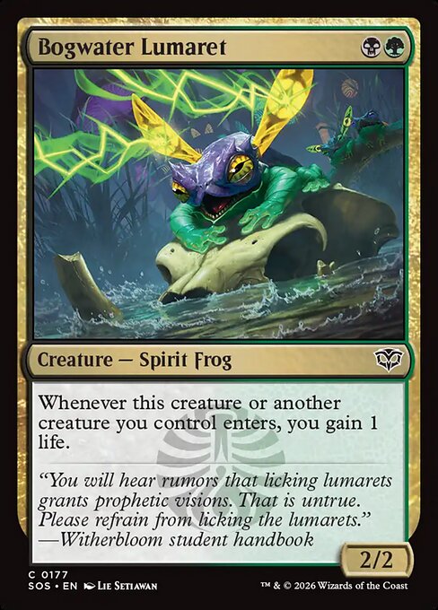 Bogwater Lumaret - SOS - 177