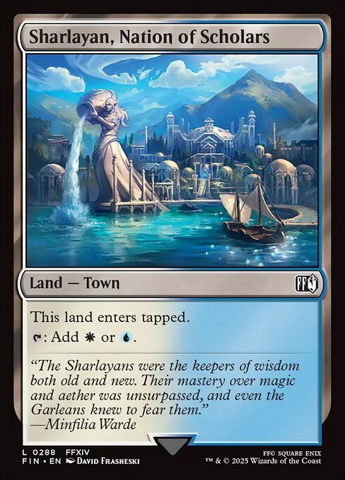 Sharlayan, Nation of Scholars (Foil) - FIN - 288