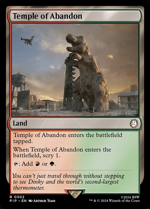 Temple of Abandon - PIP - 302