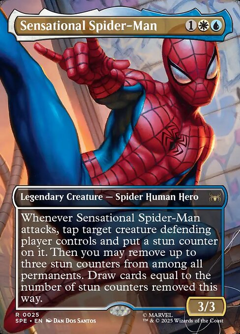 Sensational Spider-Man (Borderless) - SPE - 25