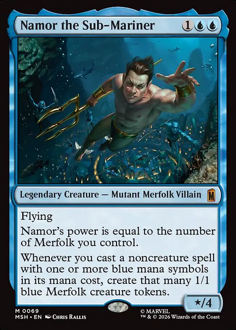 Namor the Sub-Mariner - MSH - 69