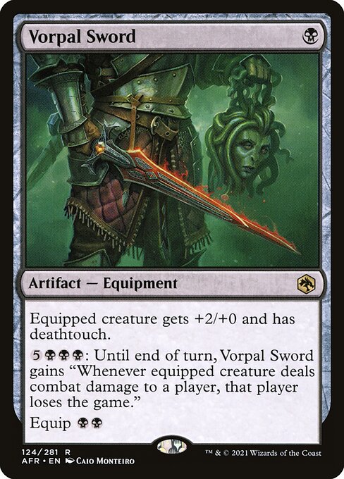 Vorpal Sword (Foil) - AFR - 124