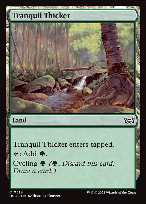 Tranquil Thicket - DSC - 318