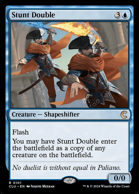 Stunt Double - CLU - 101
