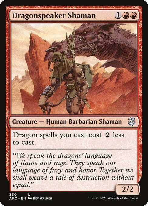Dragonspeaker Shaman - AFC - 330