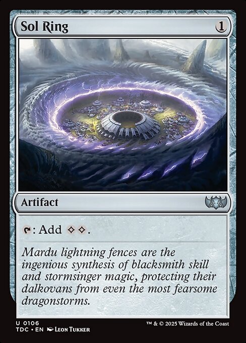 Sol Ring - TDC - 106