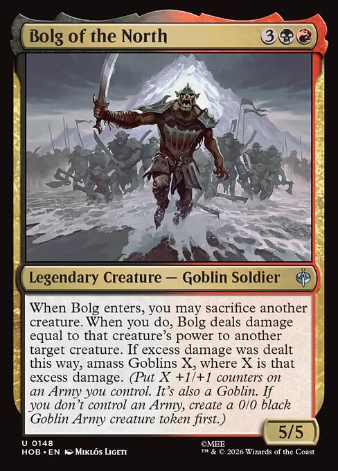 Bolg of the North - HOB - 148