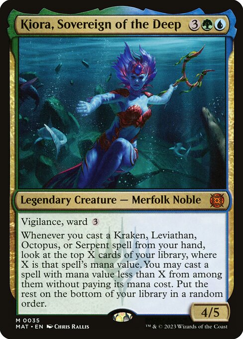 Kiora, Sovereign of the Deep - MAT - 35