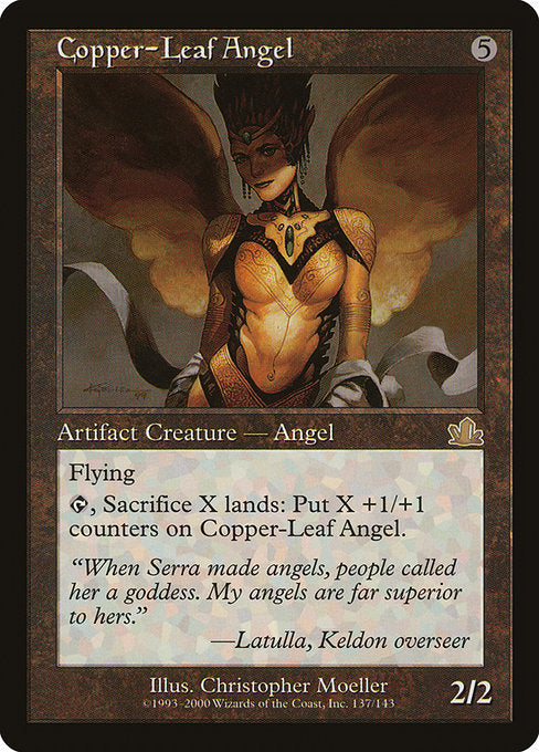 Copper-Leaf Angel - PCY - 137