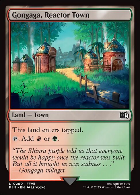 Gongaga, Reactor Town (Foil) - FIN - 280