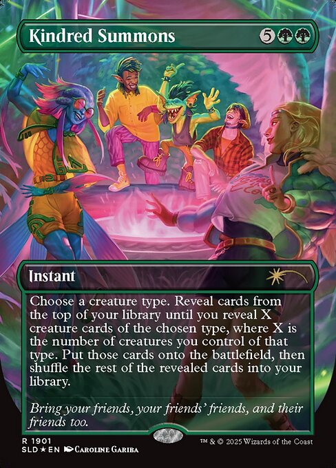 Kindred Summons (Double Rainbow Foil) - SLD - 1901