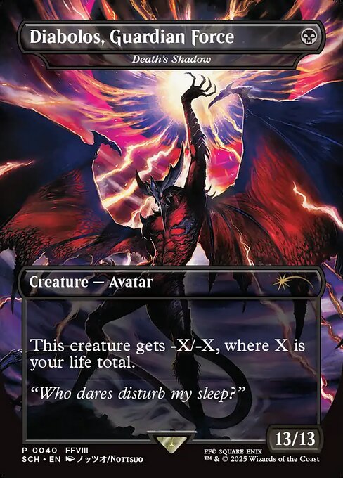 Diabolos, Guardian Force - Death's Shadow (Foil) - SCH - 40